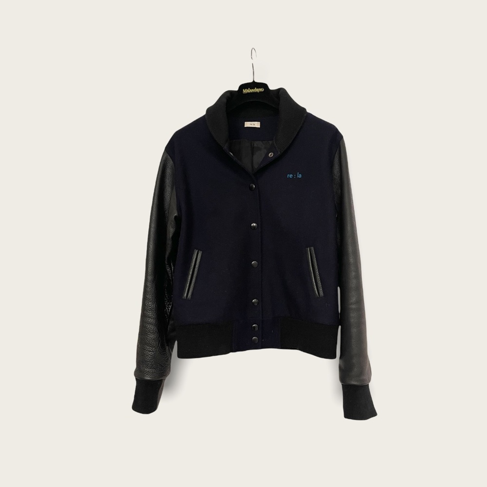 re:la bomber jacket limited edition, David Hockney California quote - Picture 3 of 7